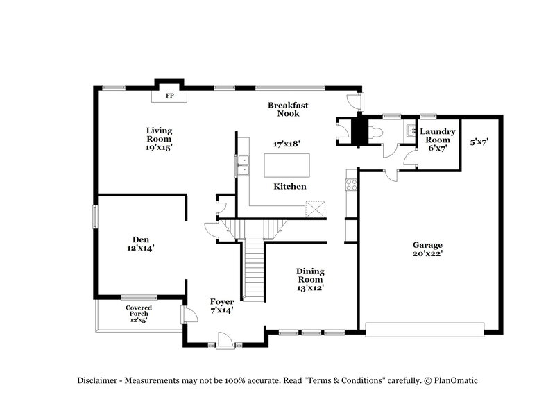 3,550/Mo, 2730 Tell Place Way SW Atlanta, GA 30331 Floor Plan View 2