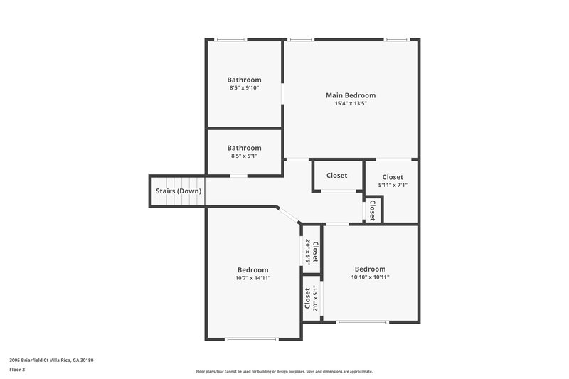 2,000/Mo, 3095 Briarfield Ct Villa Rica, GA 30180 Floorplan View 2