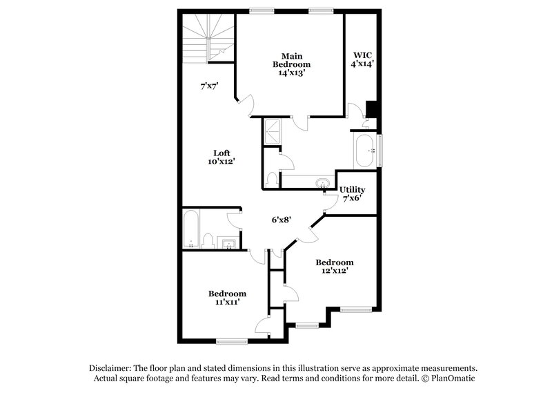 2,280/Mo, 236 Swem Ct McDonough, GA 30253 Floor Plan View