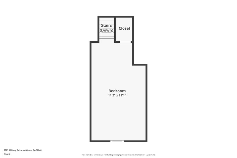 2,135/Mo, 9025 Aldbury Dr Locust Grove, GA 30248 Floor Plan View
