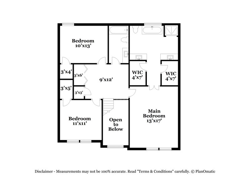 1,980/Mo, 7136 Silver Mine Xing Austell, GA 30168 Floor Plan View 2