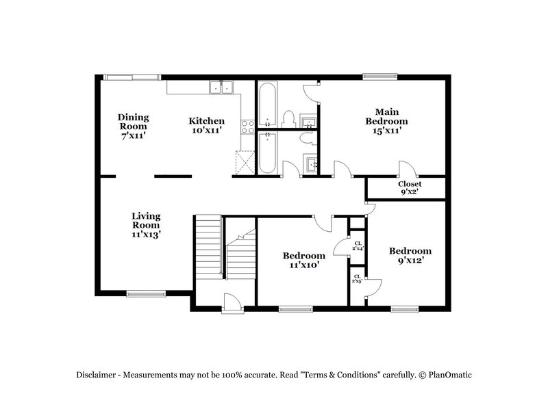 1,915/Mo, 81 Floyd St Lawrenceville, GA 30046 Floorplan View