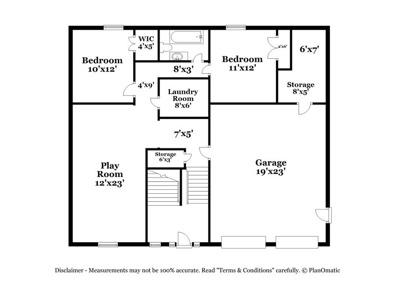 2,675/Mo, 8156 Brookbend Dr Douglasville, GA 30134 Floor Plan View 2