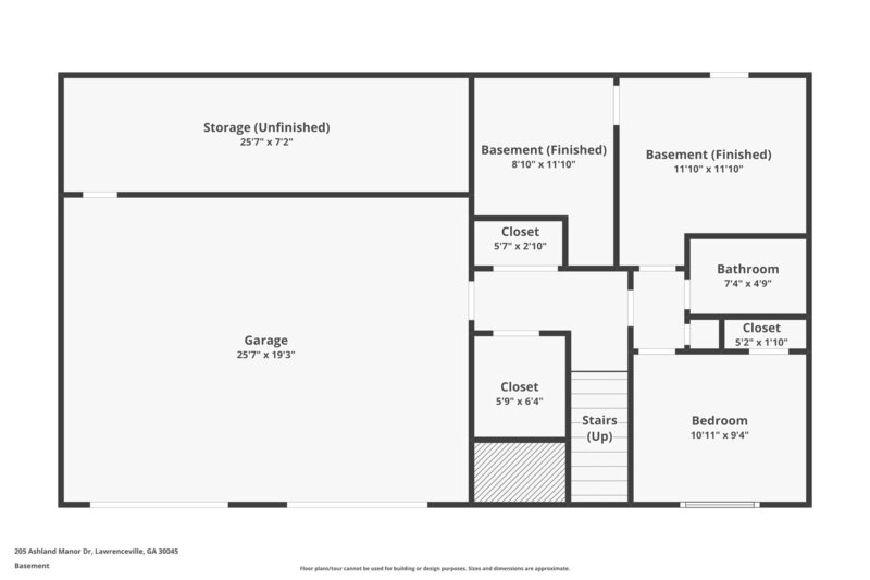 2,085/Mo, 205 Ashland Manor Dr Lawrenceville, GA 30045 Floorplan View 2