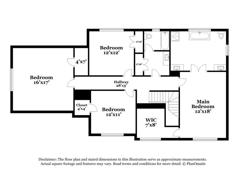 3,340/Mo, 766 Patriots Point St Locust Grove, GA 30248 Floorplan View 2
