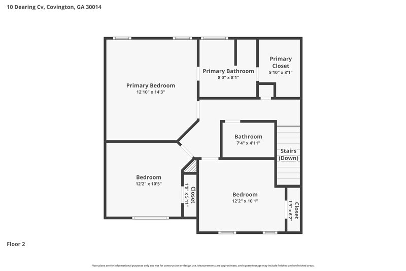 1,835/Mo, 10 Dearing Cove Covington, GA 30014 Floor Plan View