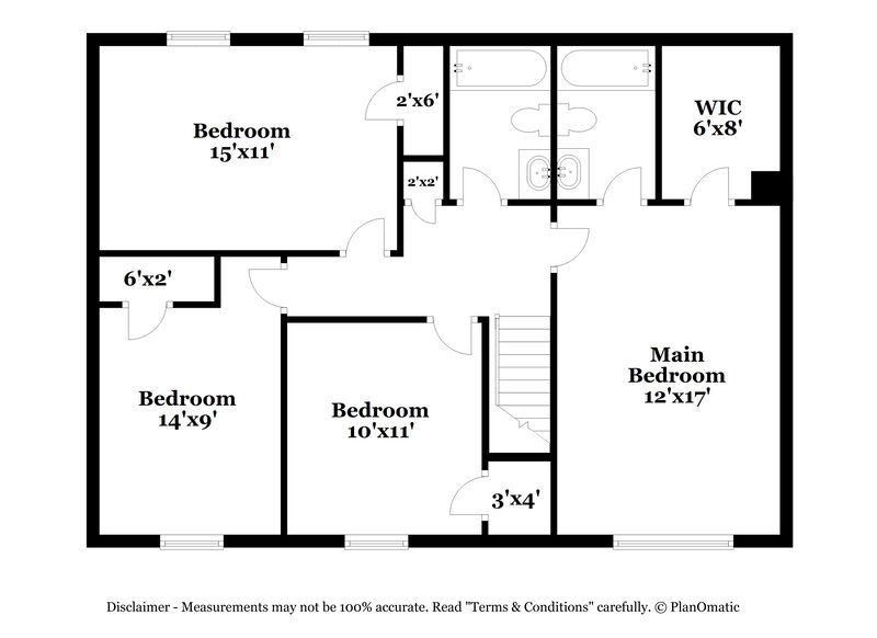 1,820/Mo, 5490 NORTHCUT Drive Atlanta, GA 30349 Floor Plan View