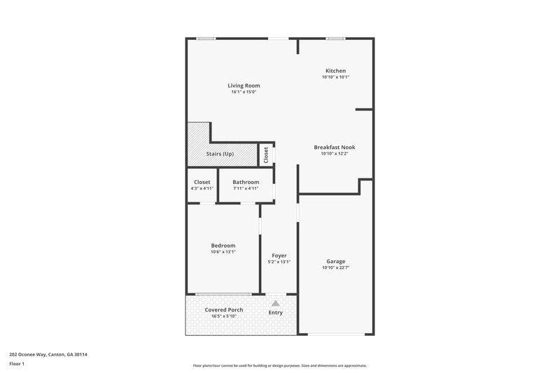 2,015/Mo, 202 Oconee Way Canton, GA 30114 Floor Plan View