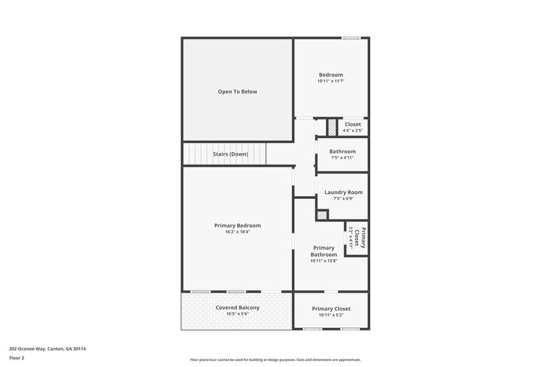 2,015/Mo, 202 Oconee Way Canton, GA 30114 Floor Plan View 2