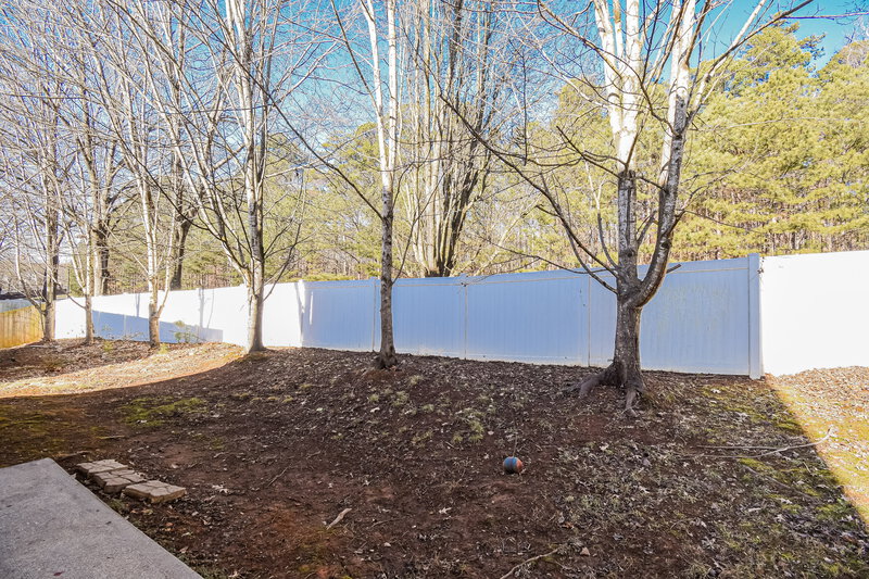 2,015/Mo, 202 Oconee Way Canton, GA 30114 Backyard View