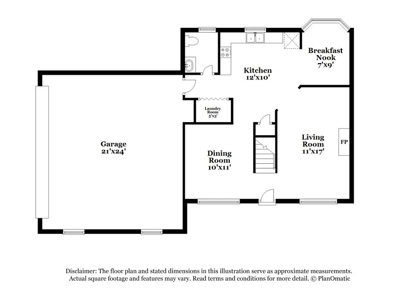 2,570/Mo, 110 Park Place Ct Fayetteville, GA 30215 Floor Plan View