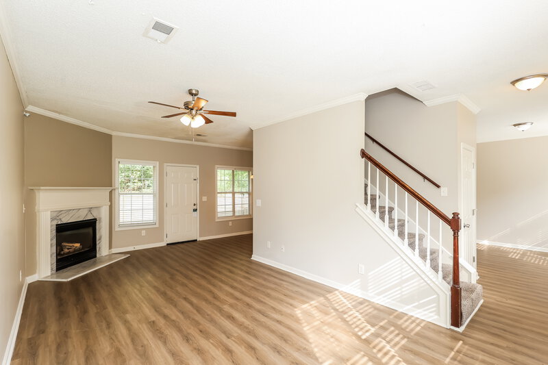 2,350/Mo, 1609 Blossom Dr Atlanta, GA 30349 Living Room View
