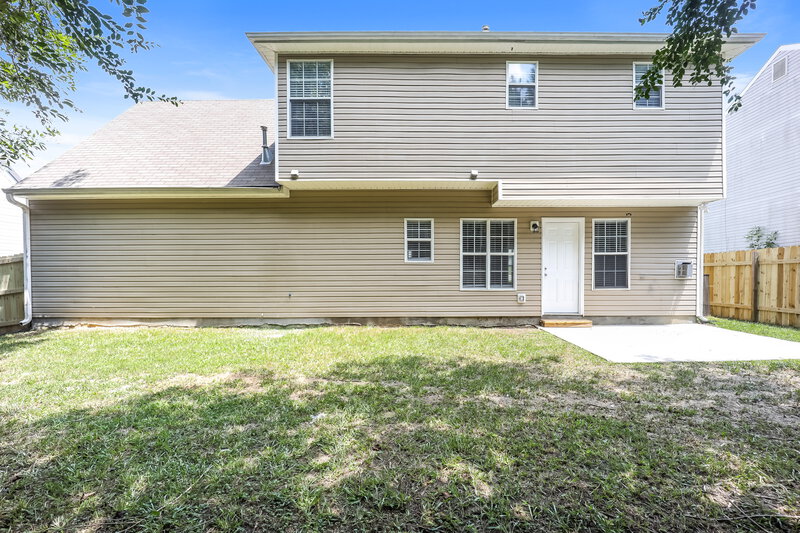 3,120/Mo, 1609 Blossom Dr Atlanta, GA 30349 Rear View