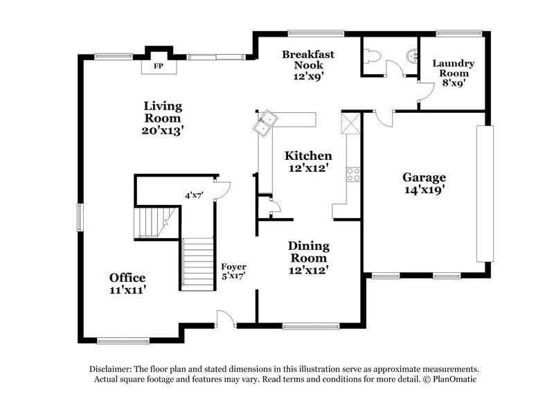 2,425/Mo, 1095 Sunny Field Ct Lawrenceville, GA 30043 Floor Plan View