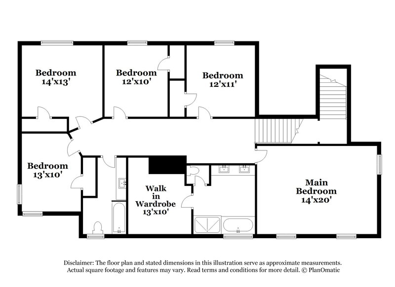 2,425/Mo, 1095 Sunny Field Ct Lawrenceville, GA 30043 Floor Plan View 2