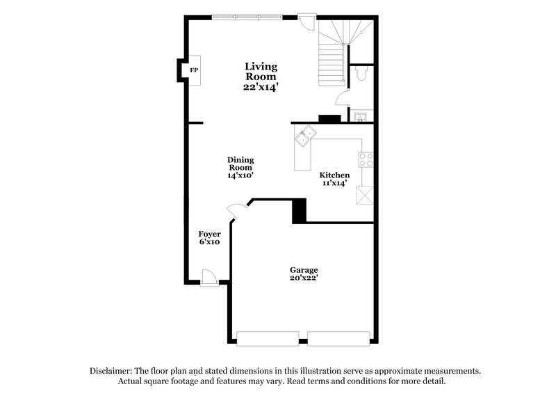 2,200/Mo, 3935 Abernathy Farm Way Acworth, GA 30101 Floor Plan View 2