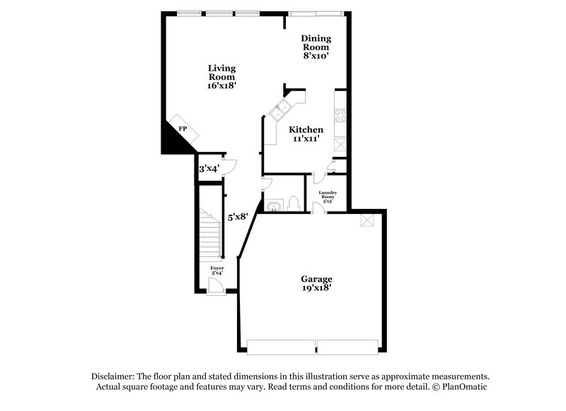 2,055/Mo, 3937 Abernathy Farm Way Acworth, GA 30101 Floorplan View