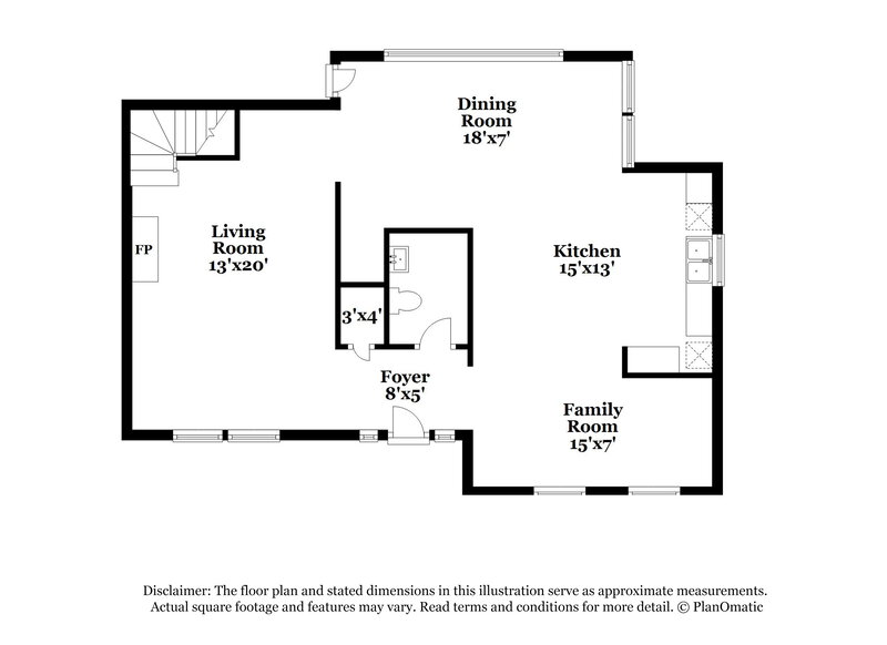 2,125/Mo, 2530 Zachary Woods Dr NW Marietta, GA 30064 Floorplan View