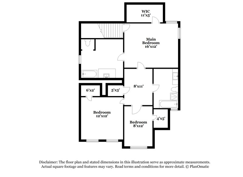 2,125/Mo, 2530 Zachary Woods Dr NW Marietta, GA 30064 Floorplan View 2