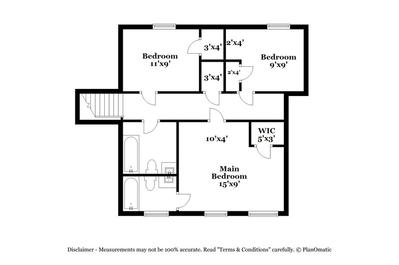 1,915/Mo, 3350 Eastwood Trl Snellville, GA 30078 Floorplan View 2