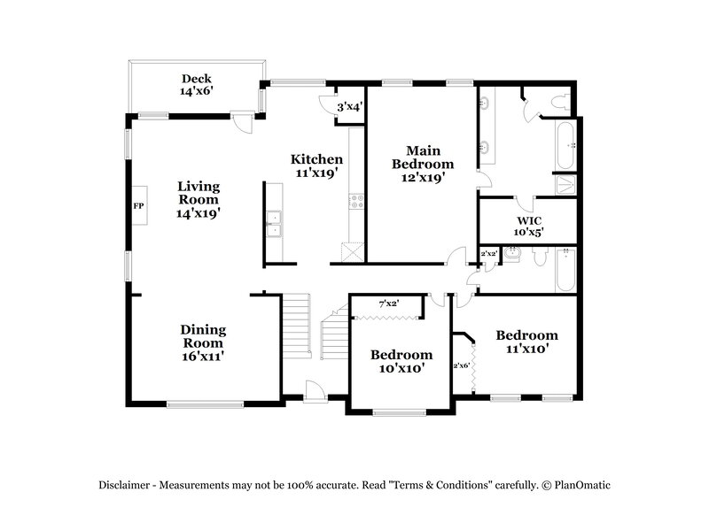 3,380/Mo, 9848 Owen Pkwy Jonesboro, GA 30238 Floor Plan View 2
