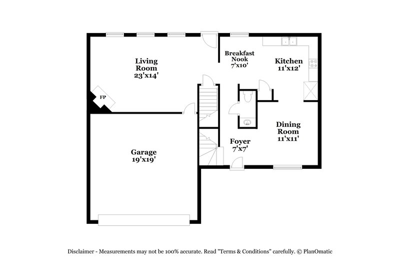 2,300/Mo, 3510 Kellys Court Ellenwood, GA 30294 Floor Plan View 2