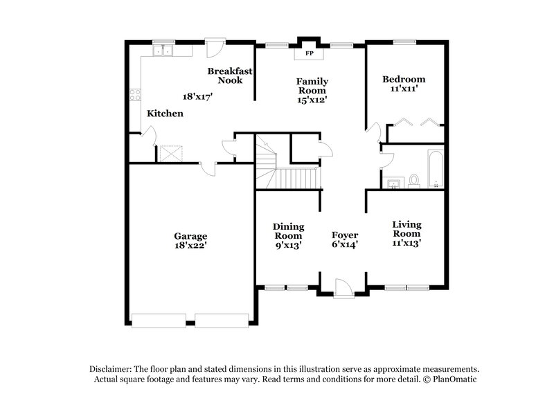 2,380/Mo, 166 Birchfield Way Dallas, GA 30132 Floorplan View