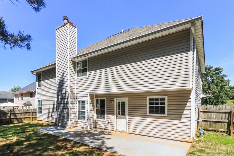 2,450/Mo, 166 Birchfield Way Dallas, GA 30132 Rear View