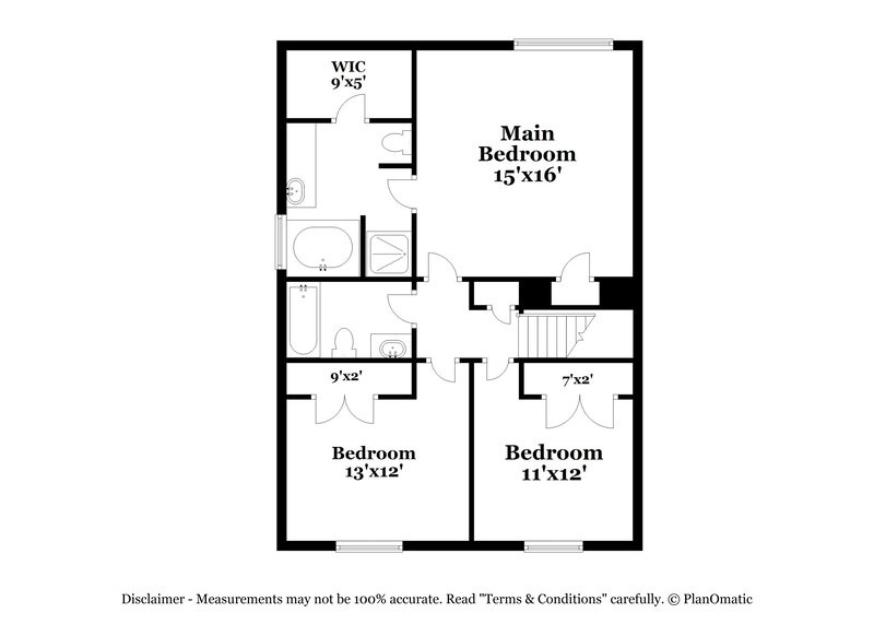 2,190/Mo, 1652 Deer Crossing Pt Jonesboro, GA 30236 Floor Plan View