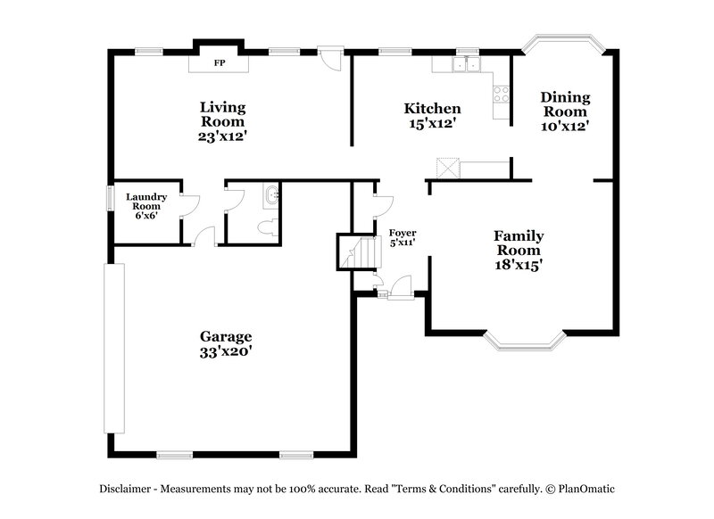 2,190/Mo, 1652 Deer Crossing Pt Jonesboro, GA 30236 Floor Plan View 2