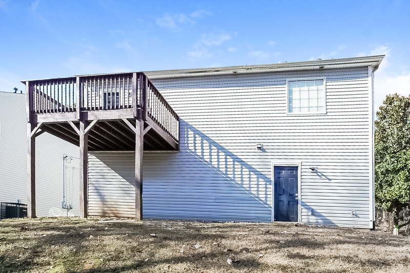 2,000/Mo, 7092 Shenandoah Trl Austell, GA 30168 Rear View