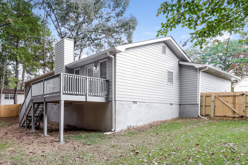 1,715/Mo, 1609 Sugar Plum Dr SW Conyers, GA 30094 Rear View