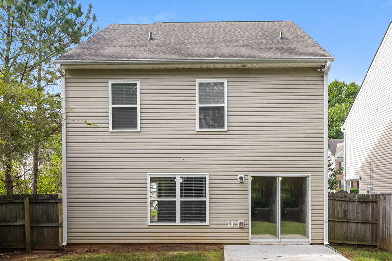 1,805/Mo, 418 Double Creek Dr Lawrenceville, GA 30045 Rear View
