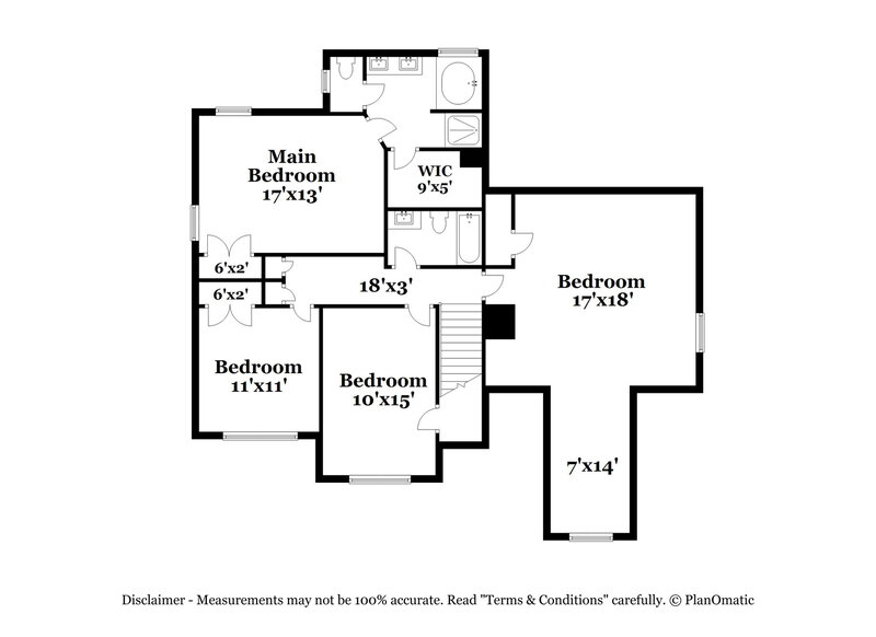 2,480/Mo, 130 Bellington Dr McDonough, GA 30253 Floorplan View 2