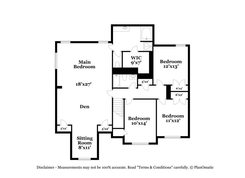 2,150/Mo, 1085 Ivey Ln McDonough, GA 30253 Floor Plan View 2