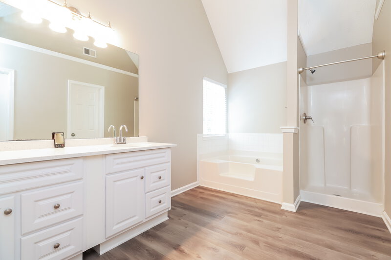 2,150/Mo, 1085 Ivey Ln McDonough, GA 30253 Main Bathroom View