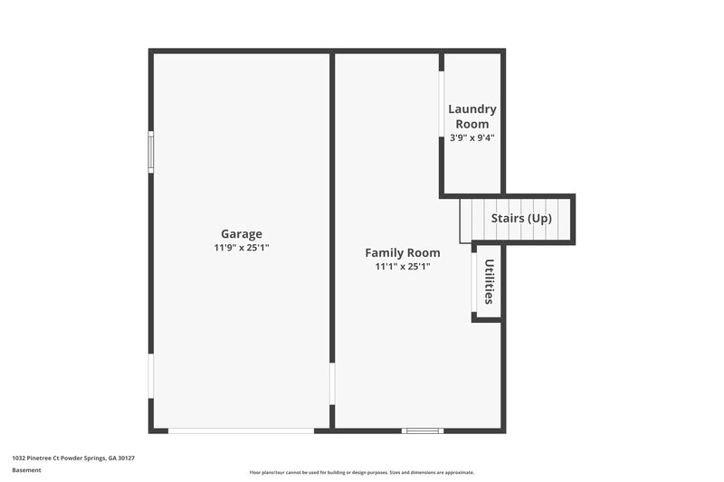 2,690/Mo, 1032 Pinetree Ct Powder Springs, GA 30127 Floor Plan View 3
