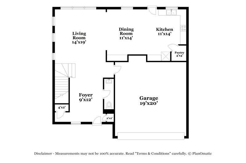2,085/Mo, 11 Samuel Way NW Cartersville, GA 30121 Floor Plan View