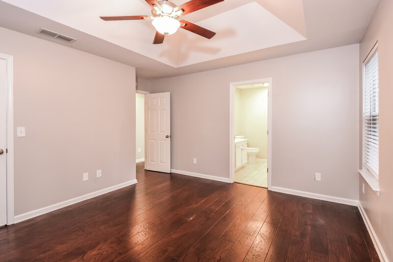 2,100/Mo, 2926 Yukon Trail Acworth, GA 30101 Main Bedroom View 2