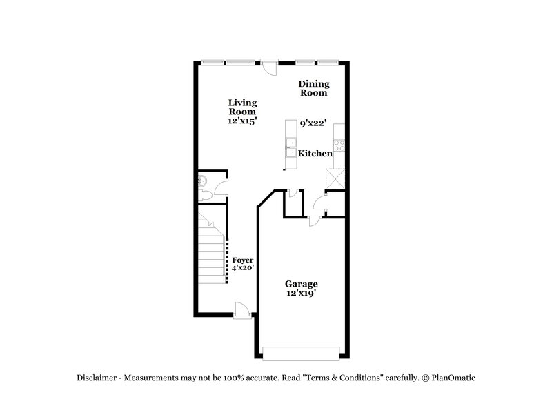 1,890/Mo, 5079 Windsor Forrest Ln College Park, GA 30349 Floor Plan View