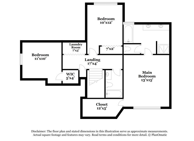 2,080/Mo, 505 Misty Crk Canton, GA 30114 Floor Plan View 2