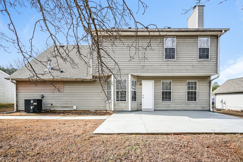 2,175/Mo, 2844 Cedar Trace Dr Ellenwood, GA 30294 Rear View