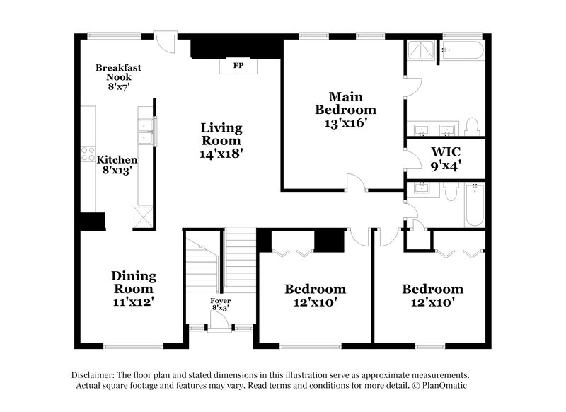 2,790/Mo, 764 Crystal Bay Rd Villa Rica, GA 30180 Floor Plan View 2