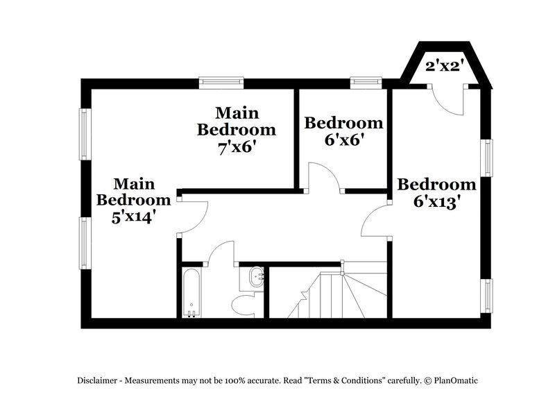 2,030/Mo, 5853 Little River Rd College Park, GA 30349 Floor Plan View