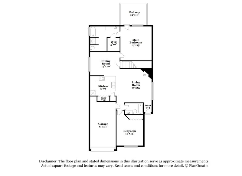 1,925/Mo, 3455 Clare Cottage Trce SW Marietta, GA 30008 Floor Plan View