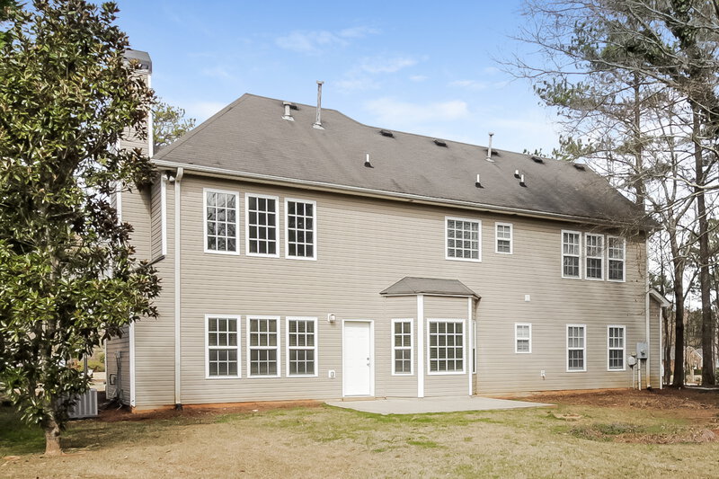 2,440/Mo, 5639 Waldens Farm Dr Powder Springs, GA 30127 Rear View