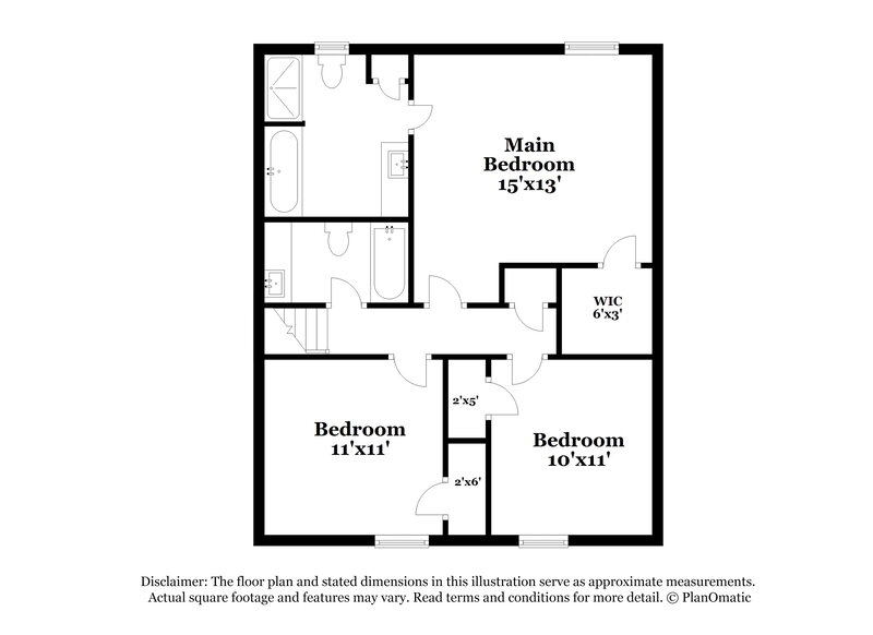 1,565/Mo, 317 Gun Range Rd Dallas, GA 30132 Floor Plan View 2