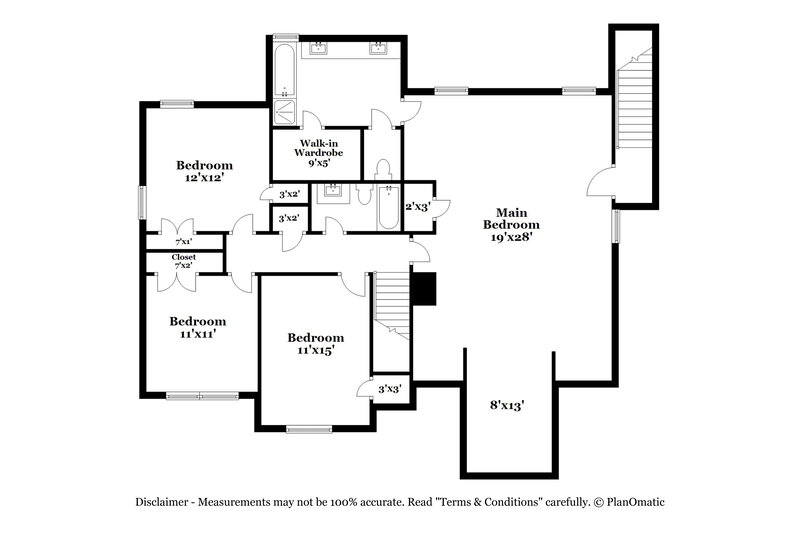 3,430/Mo, 6243 Sayler Park Drive Lithonia, GA 30058 Floor Plan View