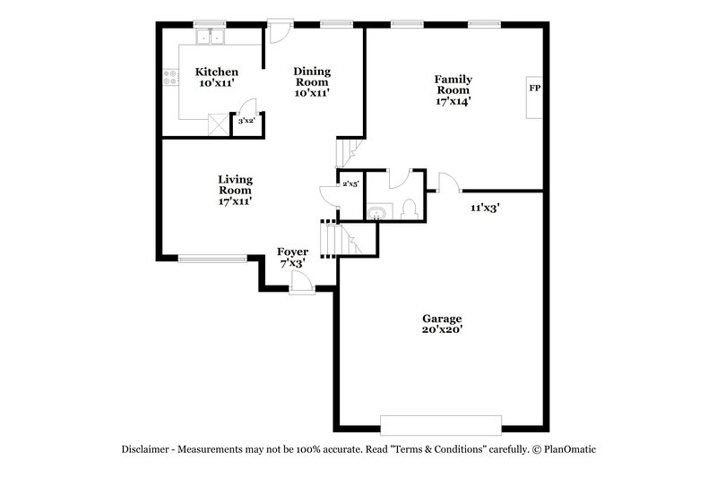2,015/Mo, 1072 Wynnbrook Ln Jonesboro, GA 30238 Floor Plan View