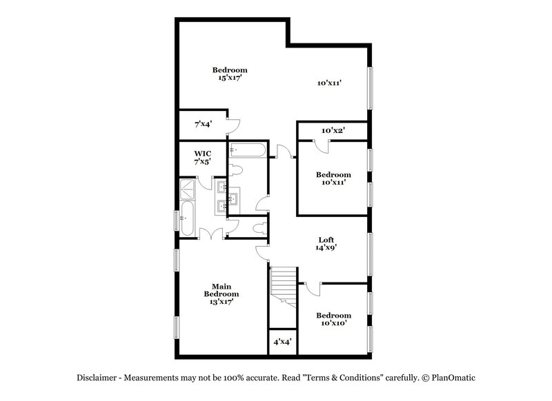 2,410/Mo, 1370 Ox Bridge Way Lawrenceville, GA 30043 Floorplan View 2